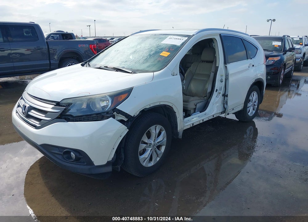 2012 HONDA CR-V EX-L VIN: 5J6RM3H7XCL020414