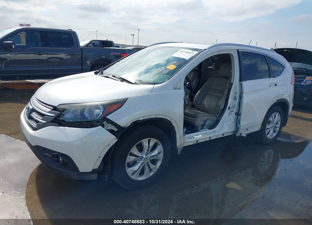 2012 HONDA CR-V EX-L VIN: 5J6RM3H7XCL020414