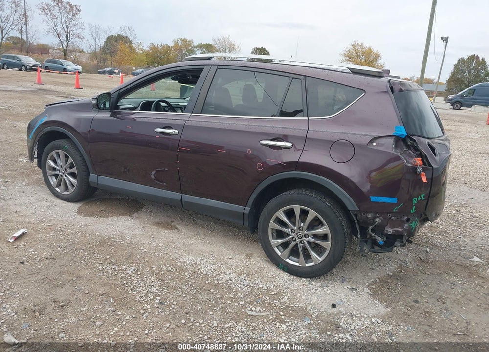 2017 TOYOTA RAV4 LIMITED VIN: 2T3DFREV8HW589167