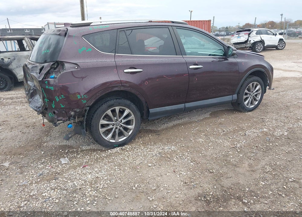 2017 TOYOTA RAV4 LIMITED VIN: 2T3DFREV8HW589167