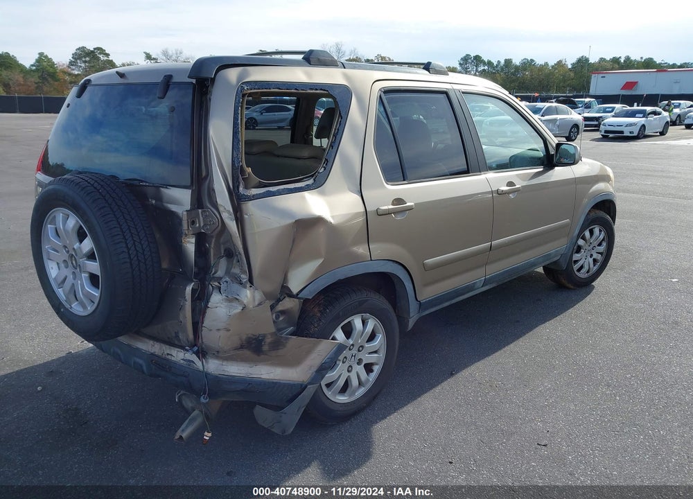 2005 HONDA CR-V SE VIN: JHLRD78995C029335