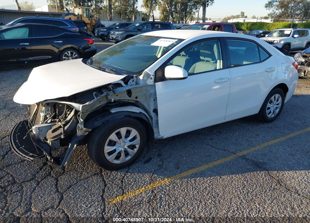 2016 TOYOTA COROLLA L VIN: 5YFBURHEXGP517775