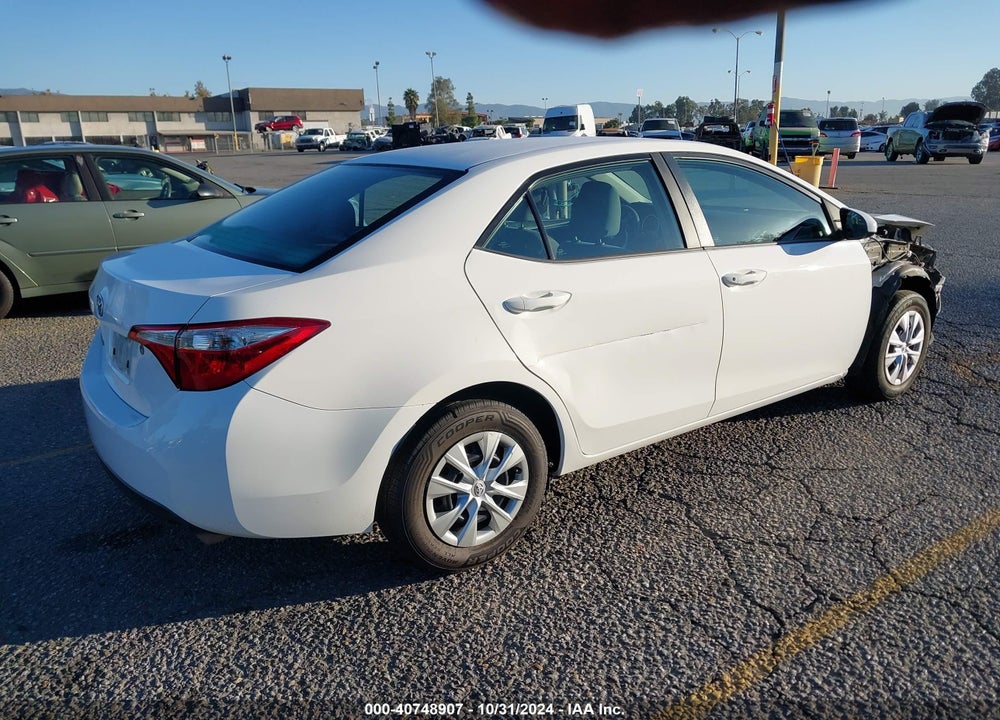 2016 TOYOTA COROLLA L VIN: 5YFBURHEXGP517775