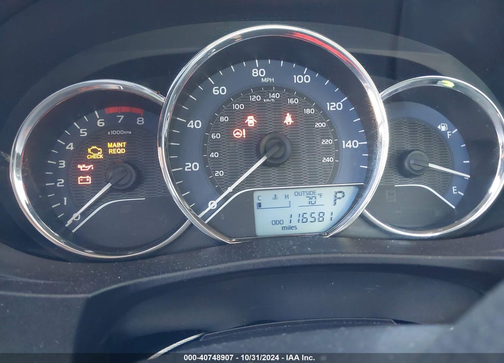 2016 TOYOTA COROLLA L VIN: 5YFBURHEXGP517775