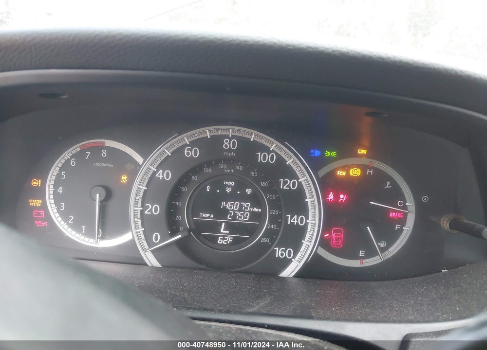 2014 HONDA ACCORD EX-L VIN: 1HGCR2F82EA200392