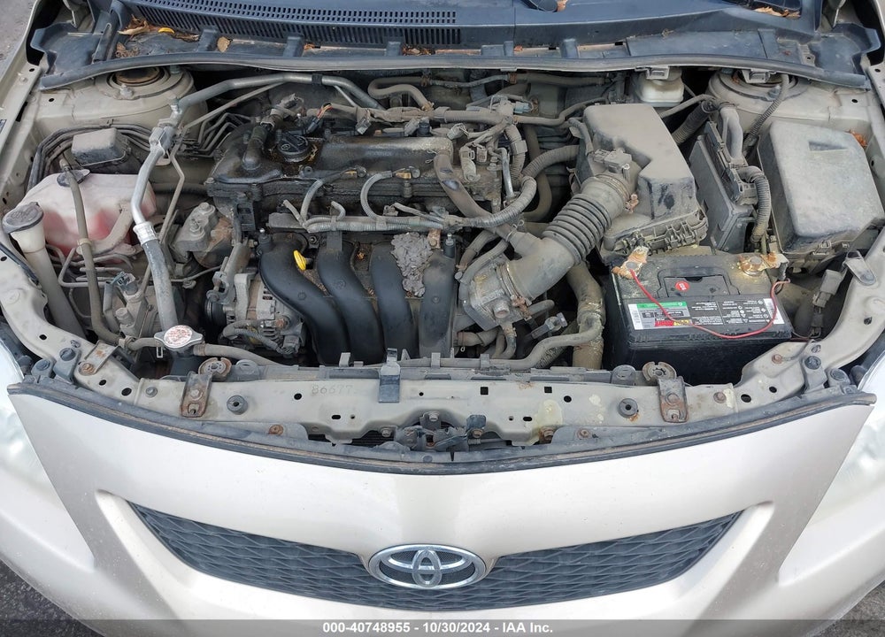 2009 TOYOTA COROLLA VIN: 2T1BU40E09C084517