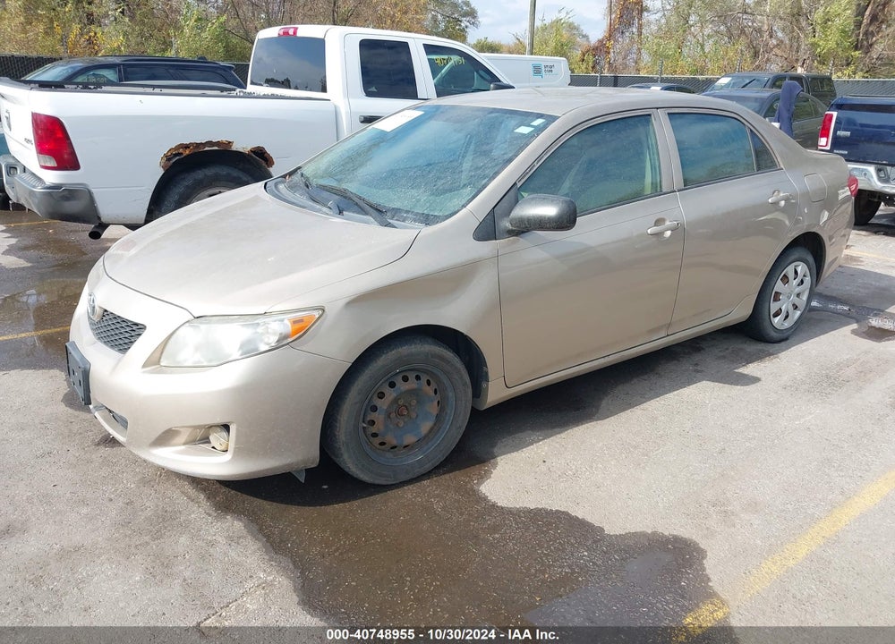 2009 TOYOTA COROLLA VIN: 2T1BU40E09C084517