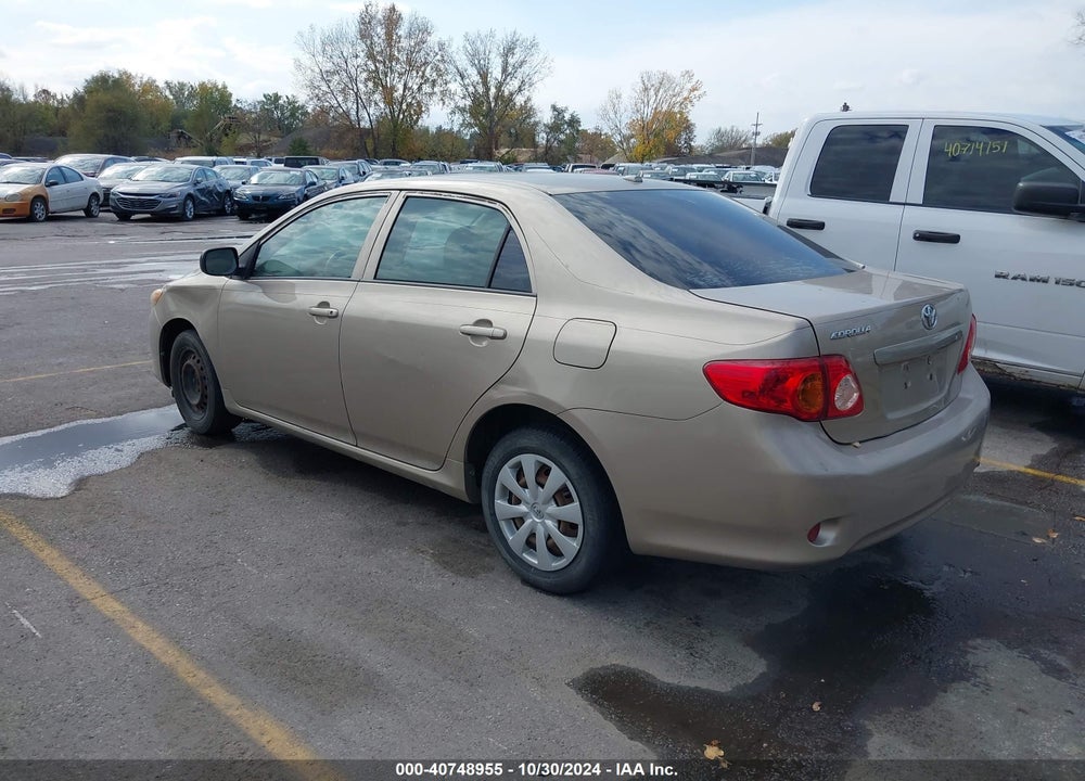 2009 TOYOTA COROLLA VIN: 2T1BU40E09C084517