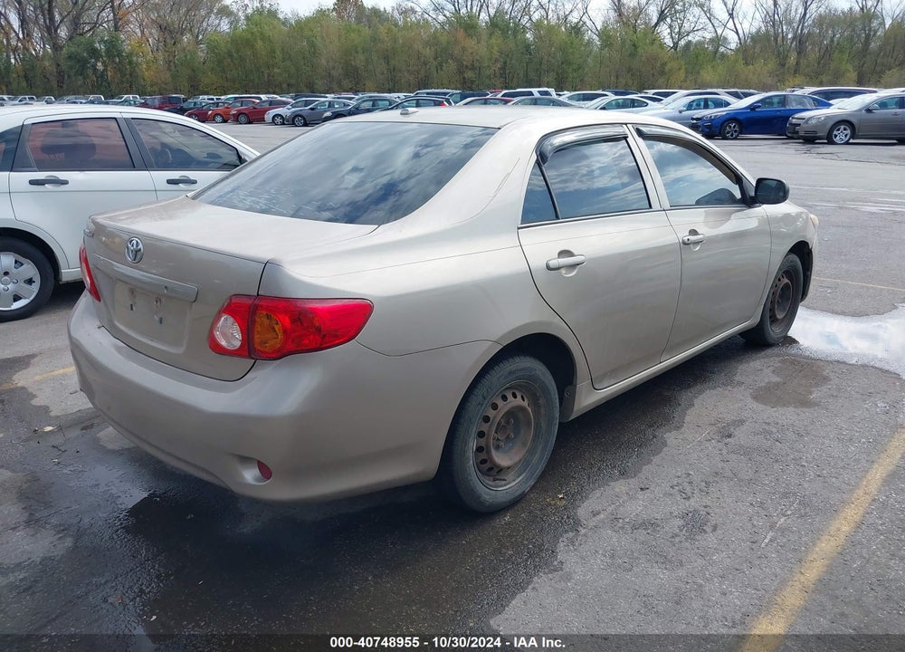 2009 TOYOTA COROLLA VIN: 2T1BU40E09C084517