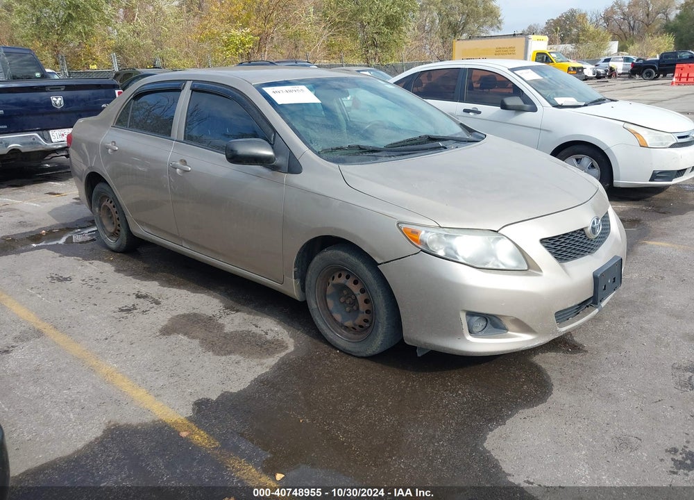 2009 TOYOTA COROLLA VIN: 2T1BU40E09C084517