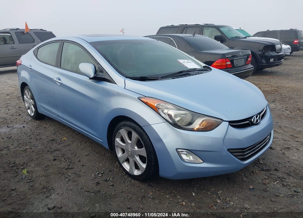 2012 HYUNDAI ELANTRA LIMITED (ULSAN PLANT) VIN: KMHDH4AE1CU311070