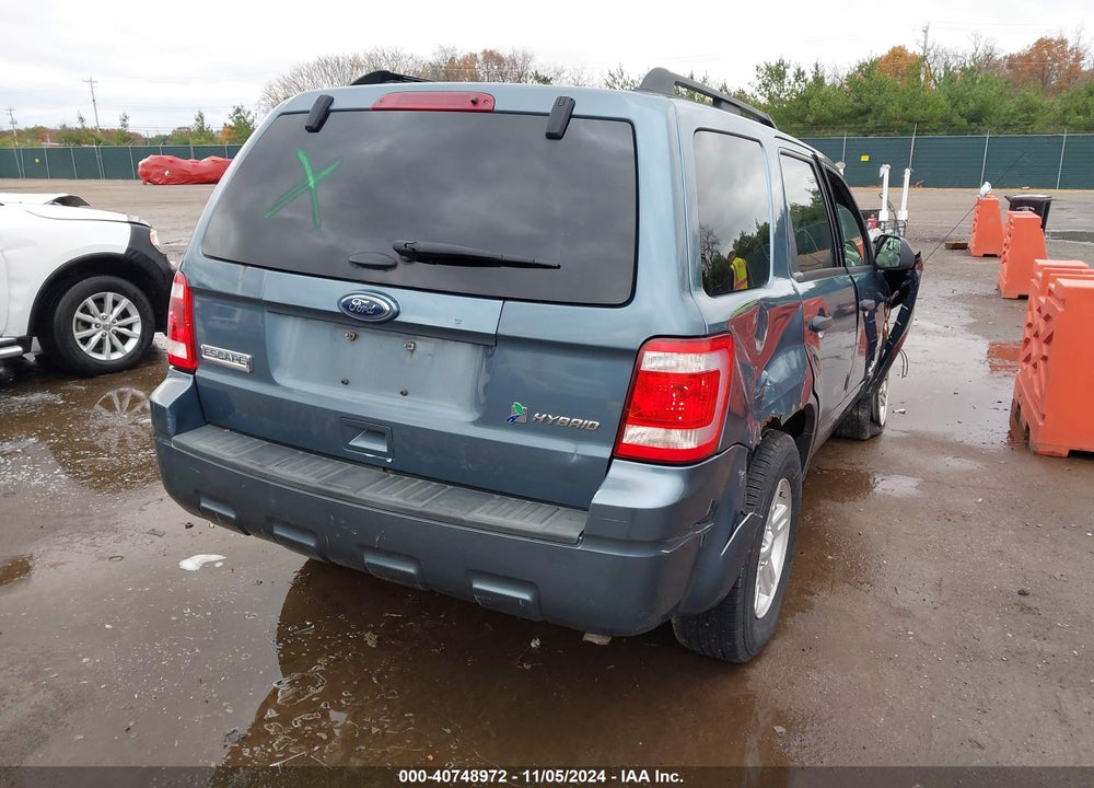 2011 FORD ESCAPE HYBRID VIN: 1FMCU4K35BKB47188