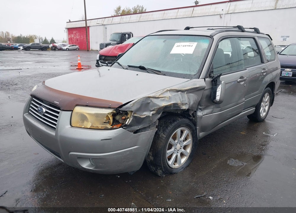 2006 SUBARU FORESTER 2.5X VIN: JF1SG65646H741580