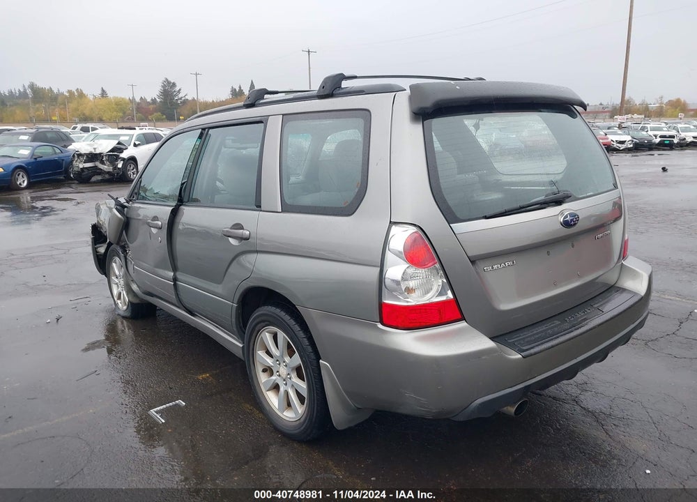 2006 SUBARU FORESTER 2.5X VIN: JF1SG65646H741580