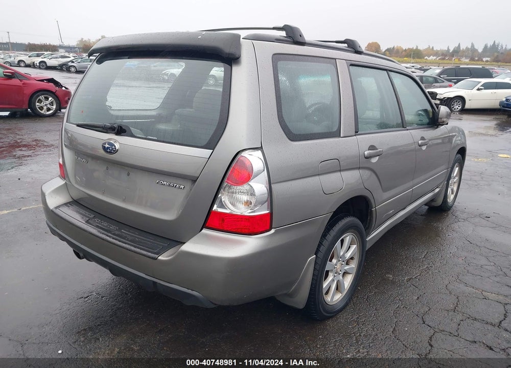 2006 SUBARU FORESTER 2.5X VIN: JF1SG65646H741580