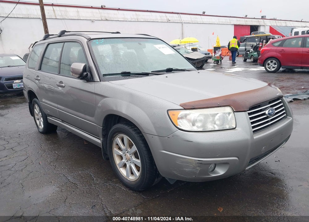 2006 SUBARU FORESTER 2.5X VIN: JF1SG65646H741580