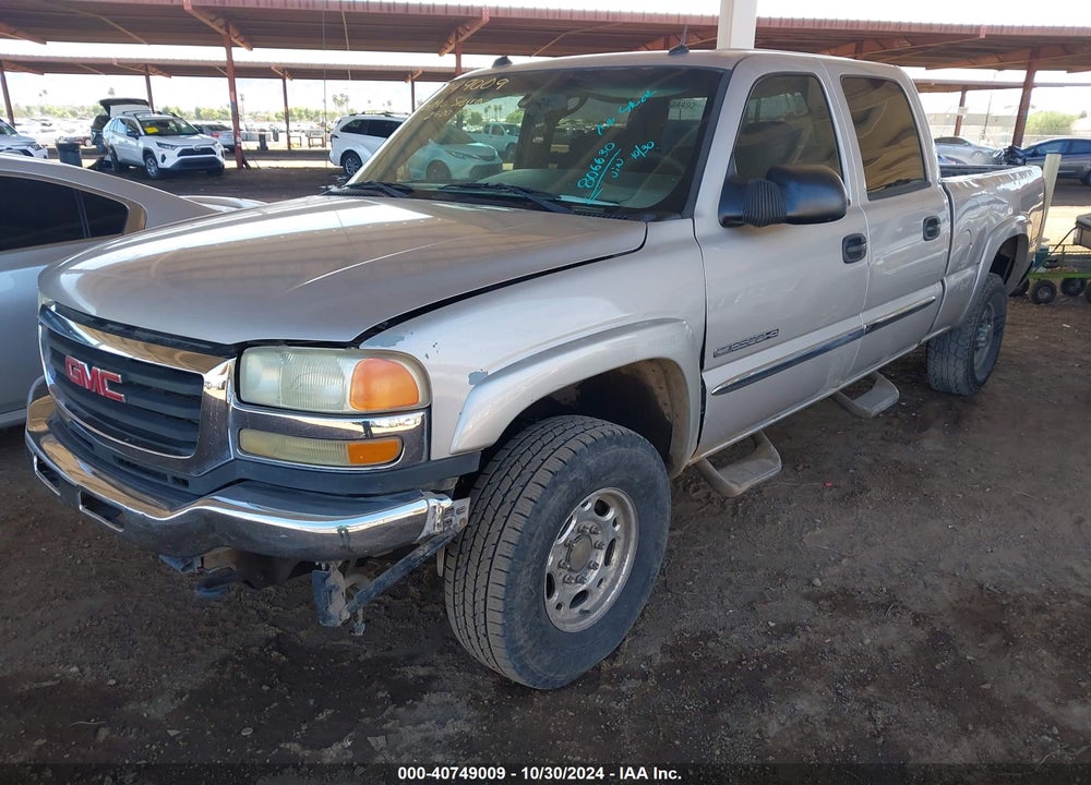 2005 GMC SIERRA 2500HD SLT VIN: 1GTHK23U25F806630