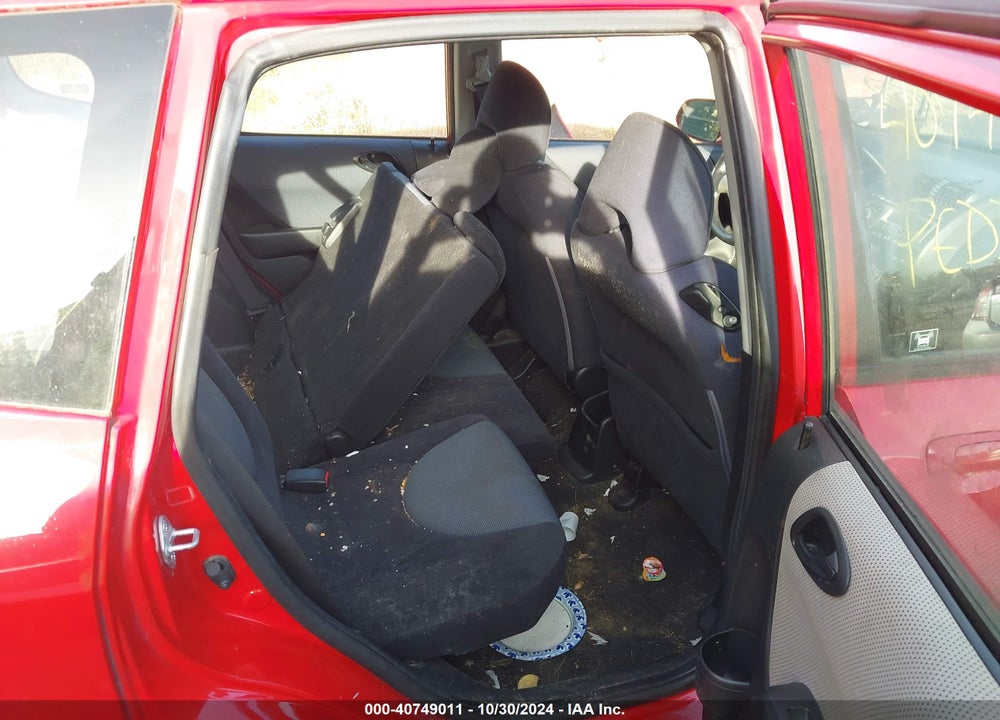 2007 HONDA FIT SPORT VIN: JHMGD38677S039209