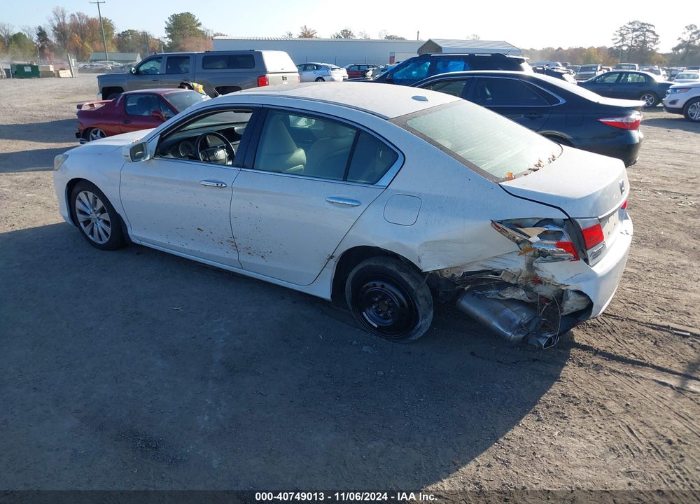 2014 HONDA ACCORD EX-L V-6 VIN: 1HGCR3F83EA024121