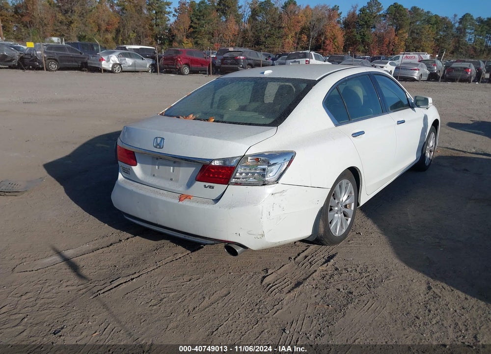 2014 HONDA ACCORD EX-L V-6 VIN: 1HGCR3F83EA024121