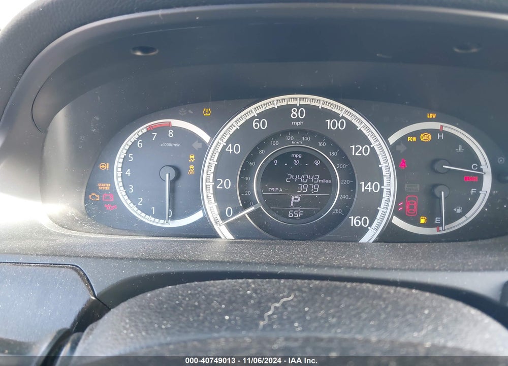 2014 HONDA ACCORD EX-L V-6 VIN: 1HGCR3F83EA024121