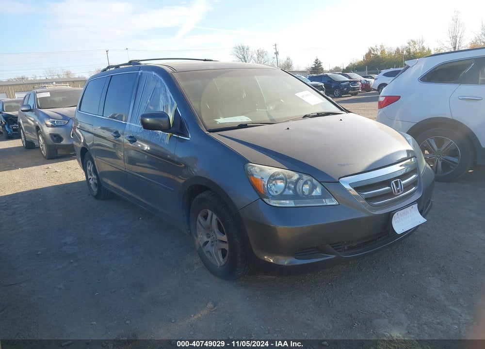 2007 HONDA ODYSSEY EX-L VIN: 5FNRL38637B447393
