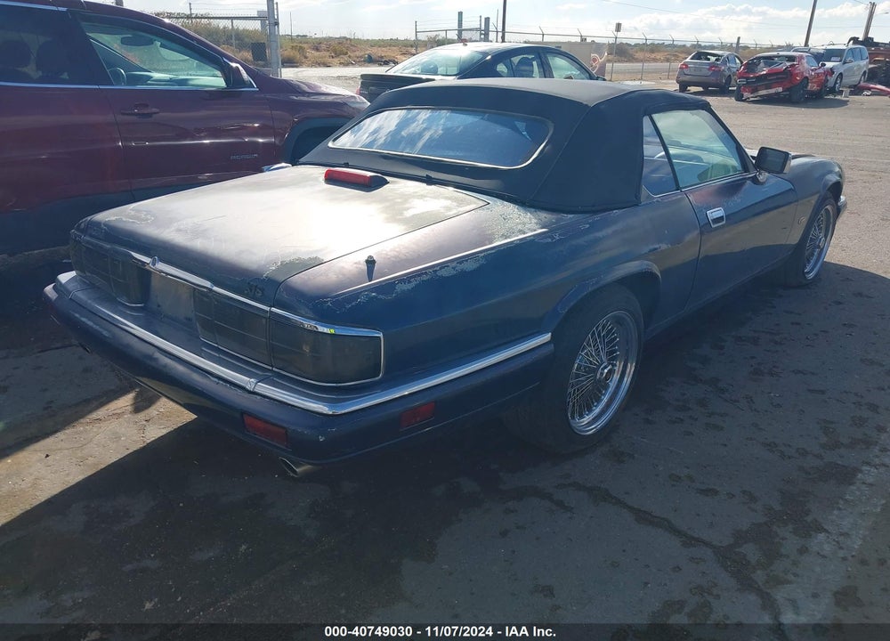 1995 JAGUAR XJS 2+2 VIN: SAJNX2743SC196542