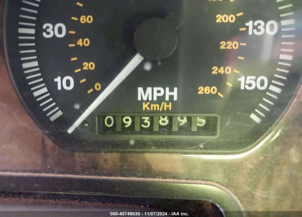 1995 JAGUAR XJS 2+2 VIN: SAJNX2743SC196542