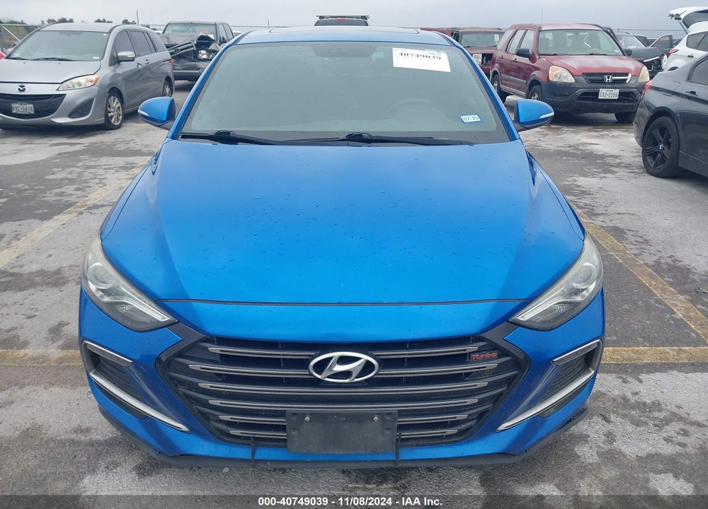 2018 HYUNDAI ELANTRA SPORT VIN: KMHD04LB5JU456524