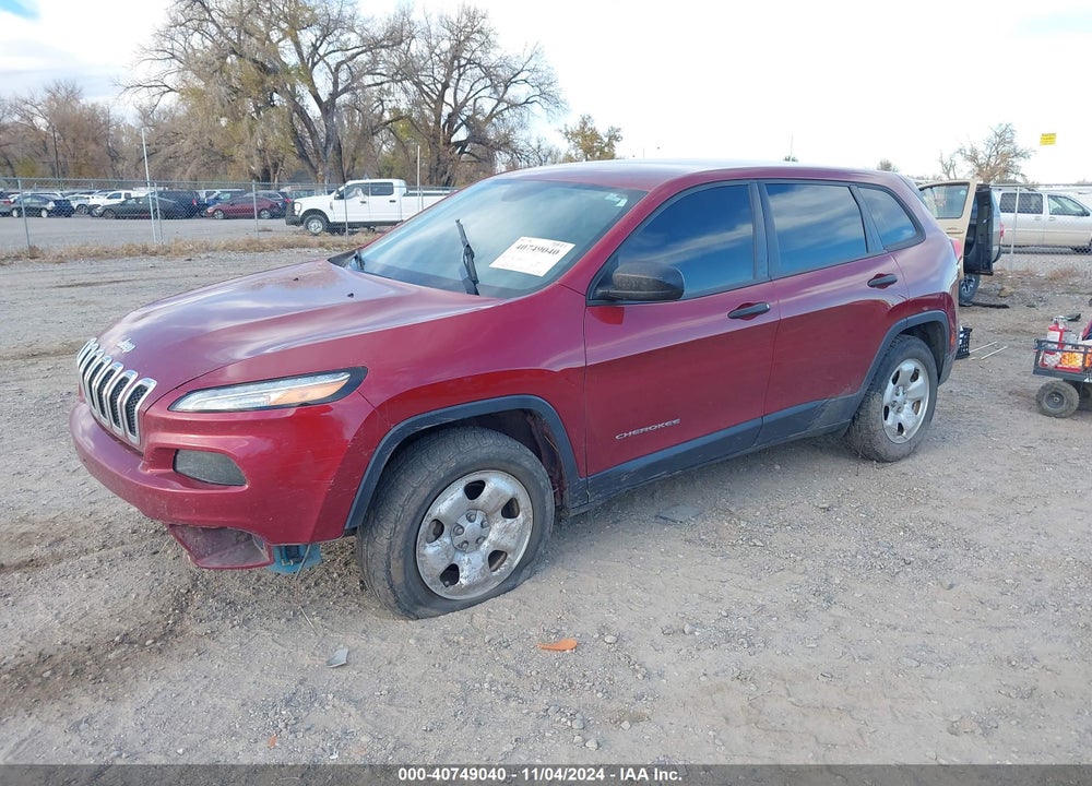 2017 JEEP CHEROKEE VIN: 1C4PJMAB2HW537593