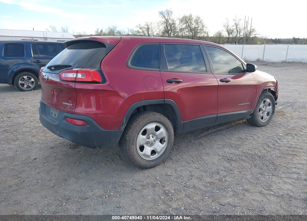 2017 JEEP CHEROKEE VIN: 1C4PJMAB2HW537593