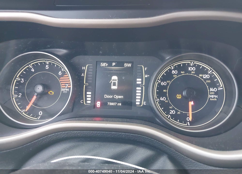 2017 JEEP CHEROKEE VIN: 1C4PJMAB2HW537593