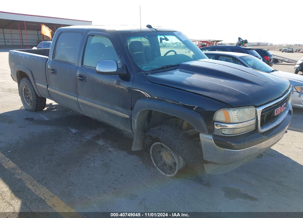 2002 GMC SIERRA 1500HD SLE VIN: 1GTGK13U82F156798