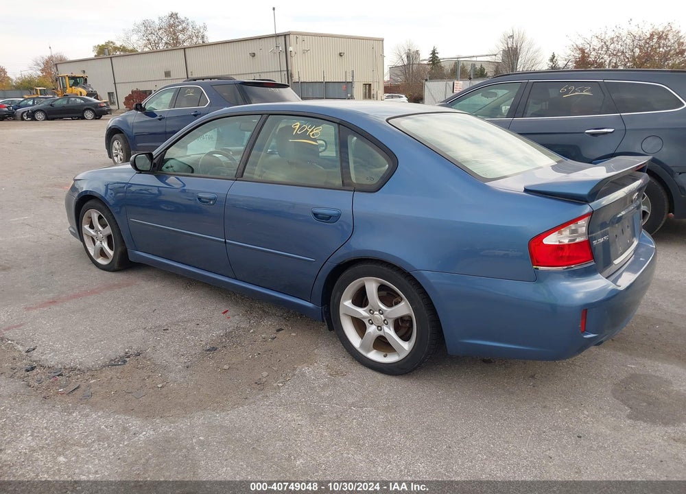 2008 SUBARU LEGACY 2.5I LIMITED VIN: 4S3BL626087200397