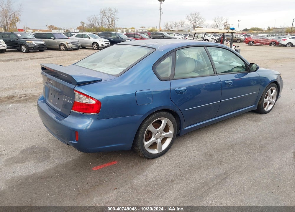 2008 SUBARU LEGACY 2.5I LIMITED VIN: 4S3BL626087200397
