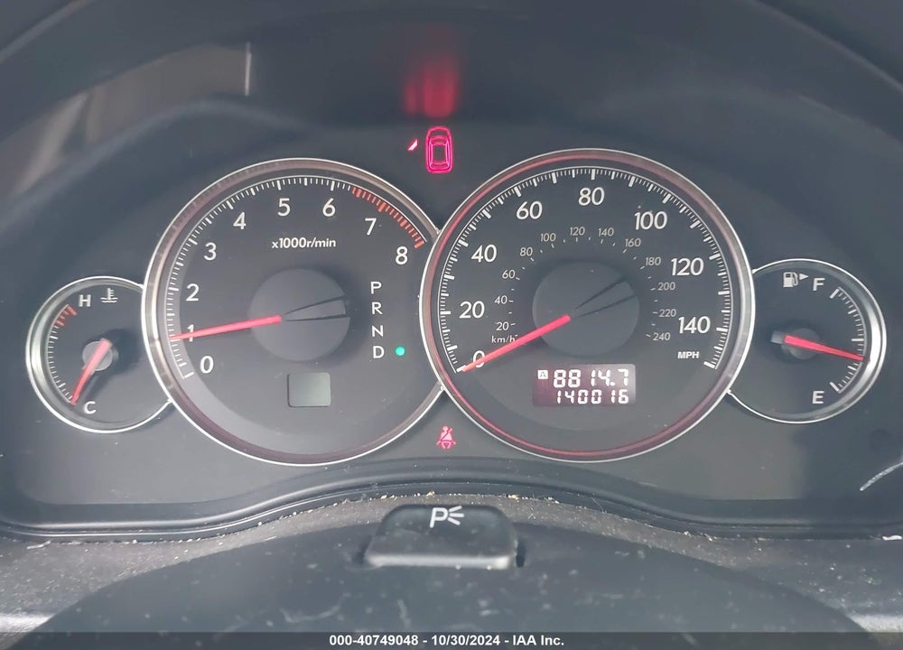 2008 SUBARU LEGACY 2.5I LIMITED VIN: 4S3BL626087200397