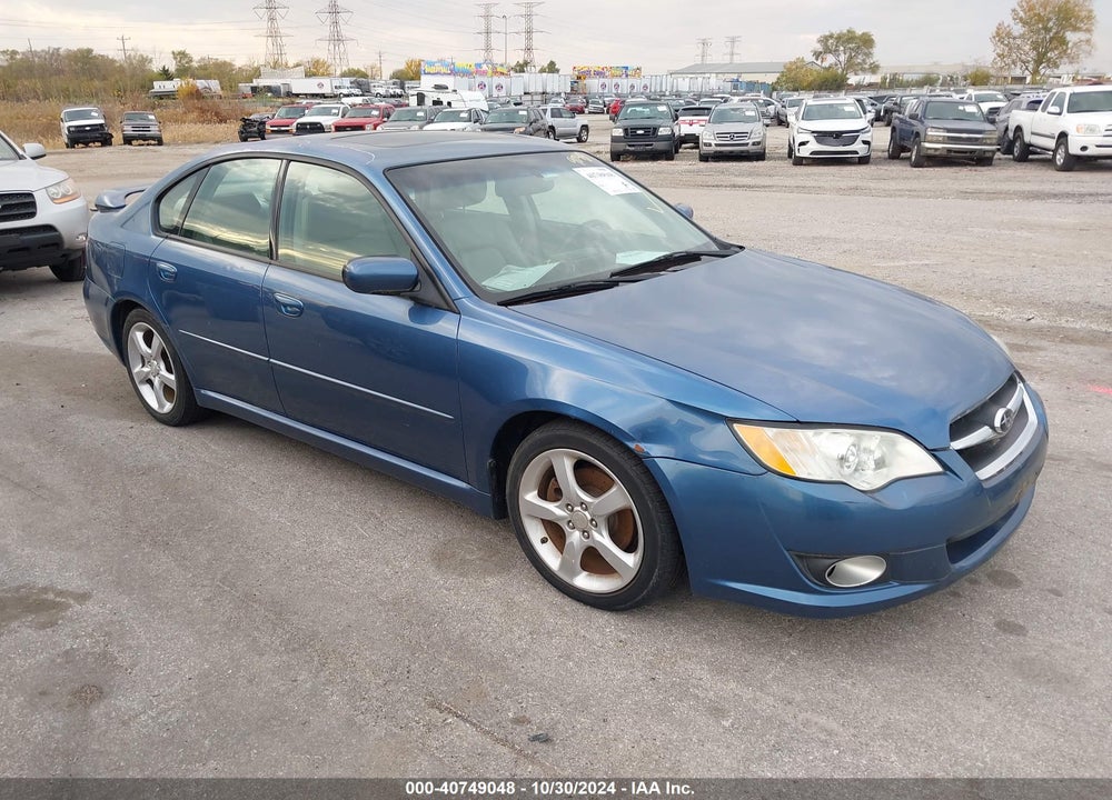 2008 SUBARU LEGACY 2.5I LIMITED VIN: 4S3BL626087200397