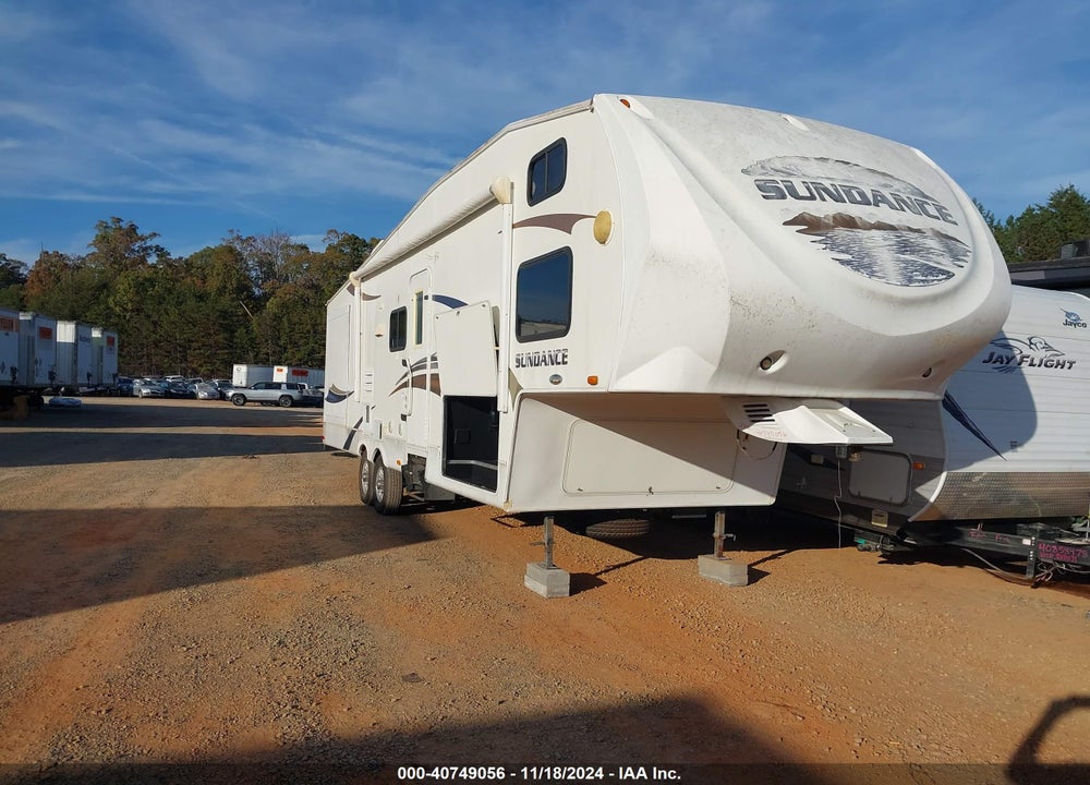 2010 HEARTLAND SUNDANCE FIFTH WHEEL VIN: 5SFSG3529AE207424