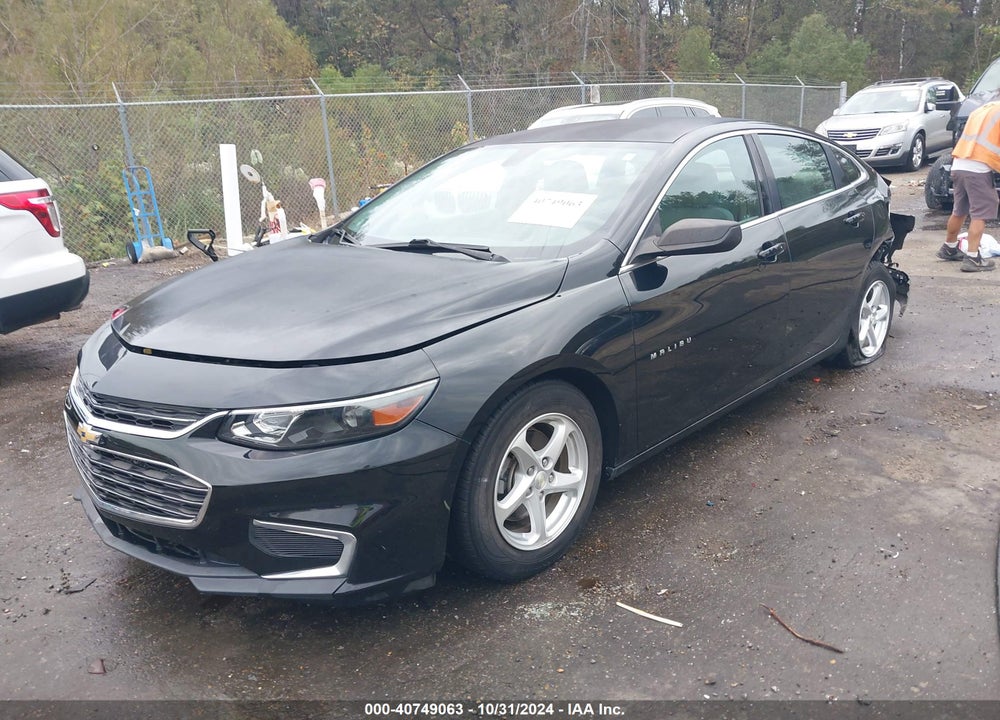 2017 CHEVROLET MALIBU LS VIN: 1G1ZB5ST7HF106811
