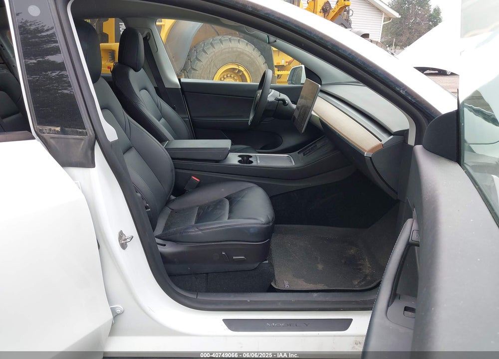 2021 TESLA MODEL Y LONG RANGE DUAL MOTOR ALL-WHEEL DRIVE VIN: 5YJYGDEE7MF208748