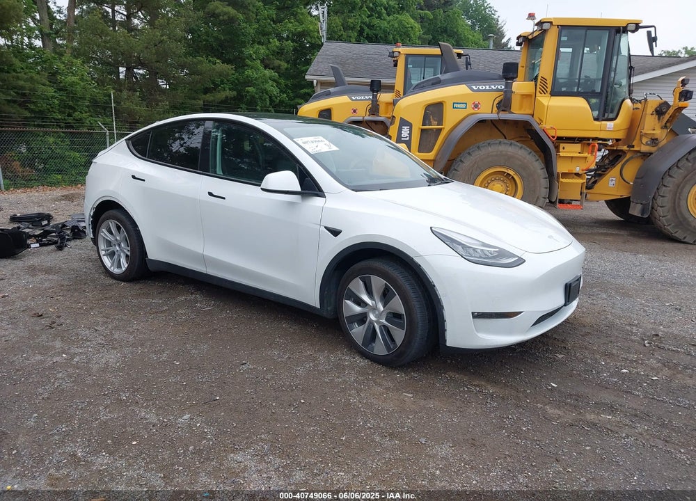 2021 TESLA MODEL Y LONG RANGE DUAL MOTOR ALL-WHEEL DRIVE VIN: 5YJYGDEE7MF208748