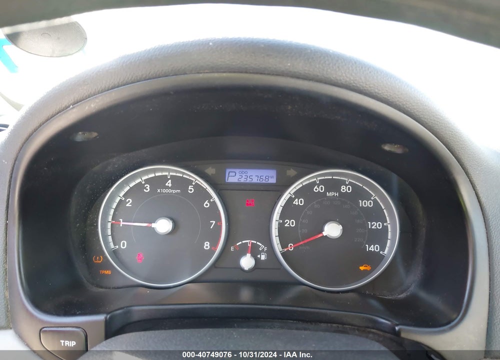 2010 HYUNDAI ACCENT GS VIN: KMHCM3AC7AU160278
