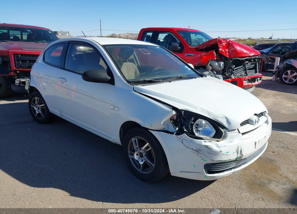 2010 HYUNDAI ACCENT GS VIN: KMHCM3AC7AU160278