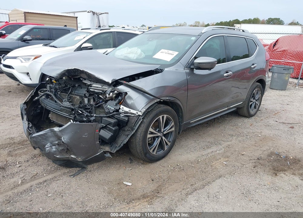 2017 NISSAN ROGUE SL VIN: 5N1AT2MT4HC830434