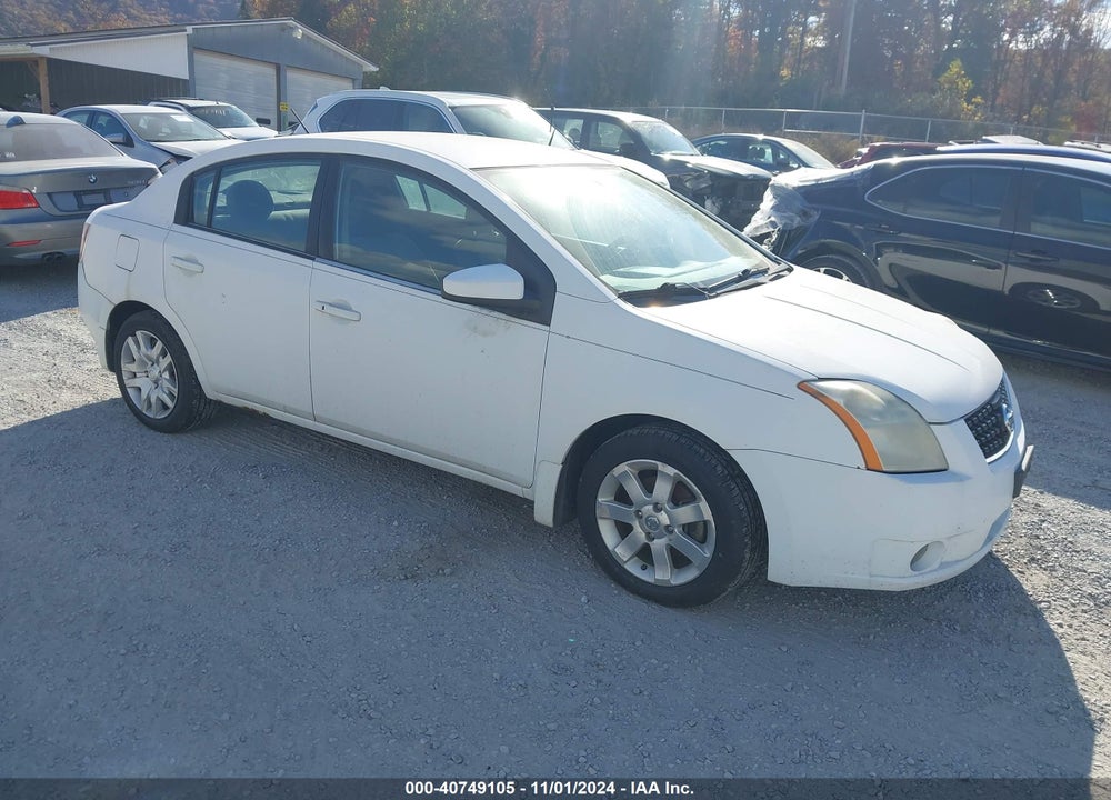 2008 NISSAN SENTRA 2.0S VIN: 3N1AB61E28L702494