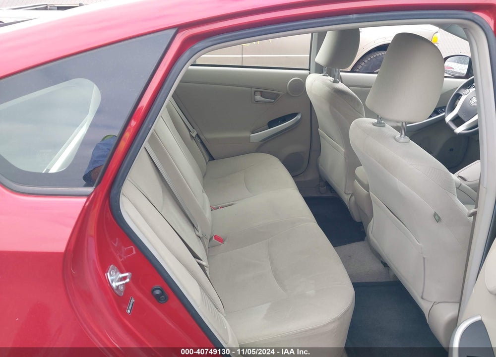 2011 TOYOTA PRIUS THREE VIN: JTDKN3DU7B0285422