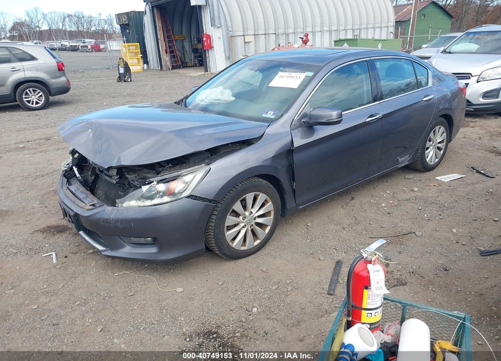 2015 HONDA ACCORD EX-L V-6 VIN: 1HGCR3F86FA004334