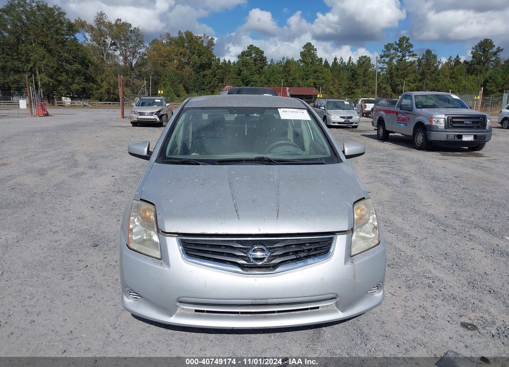 2012 NISSAN SENTRA 2.0 S VIN: 3N1AB6AP5CL780410