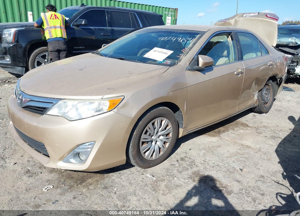 2012 TOYOTA CAMRY LE VIN: 4T1BF1FK8CU001475