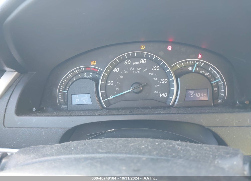 2012 TOYOTA CAMRY LE VIN: 4T1BF1FK8CU001475